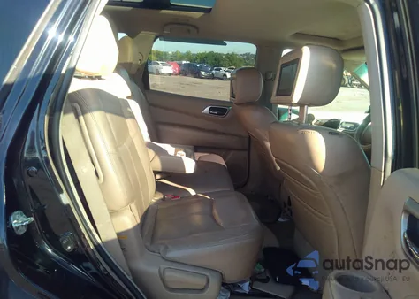 2013 Nissan Pathfinder Platinum from USA, damaged, VIN 5N1AR2MM8DC682922